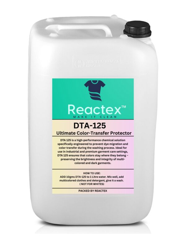 DTA 125 : Ultimate Color Protector for color bleeding clothes, Non Dye Transferring agent in wet cleaning- 1kg and 5kg pack